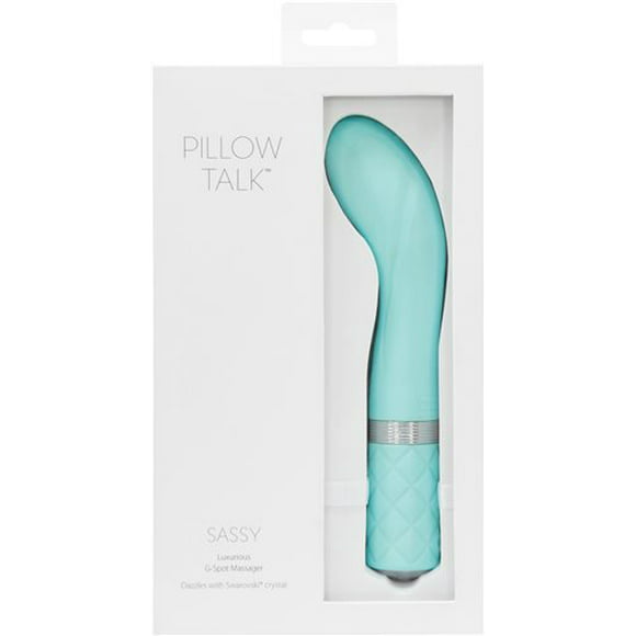 Pillow Talk Sassy Massager G-Spot Vibrator, Teal