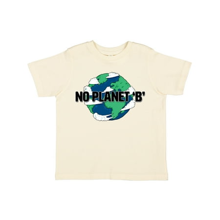 

Inktastic No Planet B with Cartoon Earth Gift Toddler Boy or Toddler Girl T-Shirt
