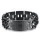 thumbnail image 1 of Pulsera punk de acero inoxidable para hombre con cadena atrevida de 21 cm, 1 of 1