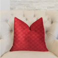 thumbnail image 2 of Plutus Brands Plutus Scarlet Cercles Red Luxury Decorative Throw Pillow double sided 20" x 30" queen Large, 2 of 4