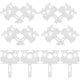 thumbnail image 1 of Repuestos para persianas verticales Accesorios Reparación de poleas Plástico Blanco 12 piezas, 1 of 6