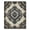 Beige, Pattern 1, variant on ODIKA 4' x 6' Machine Washable Non-Slip Area Rug, antique floral High Traffic Rug, Black, 993145