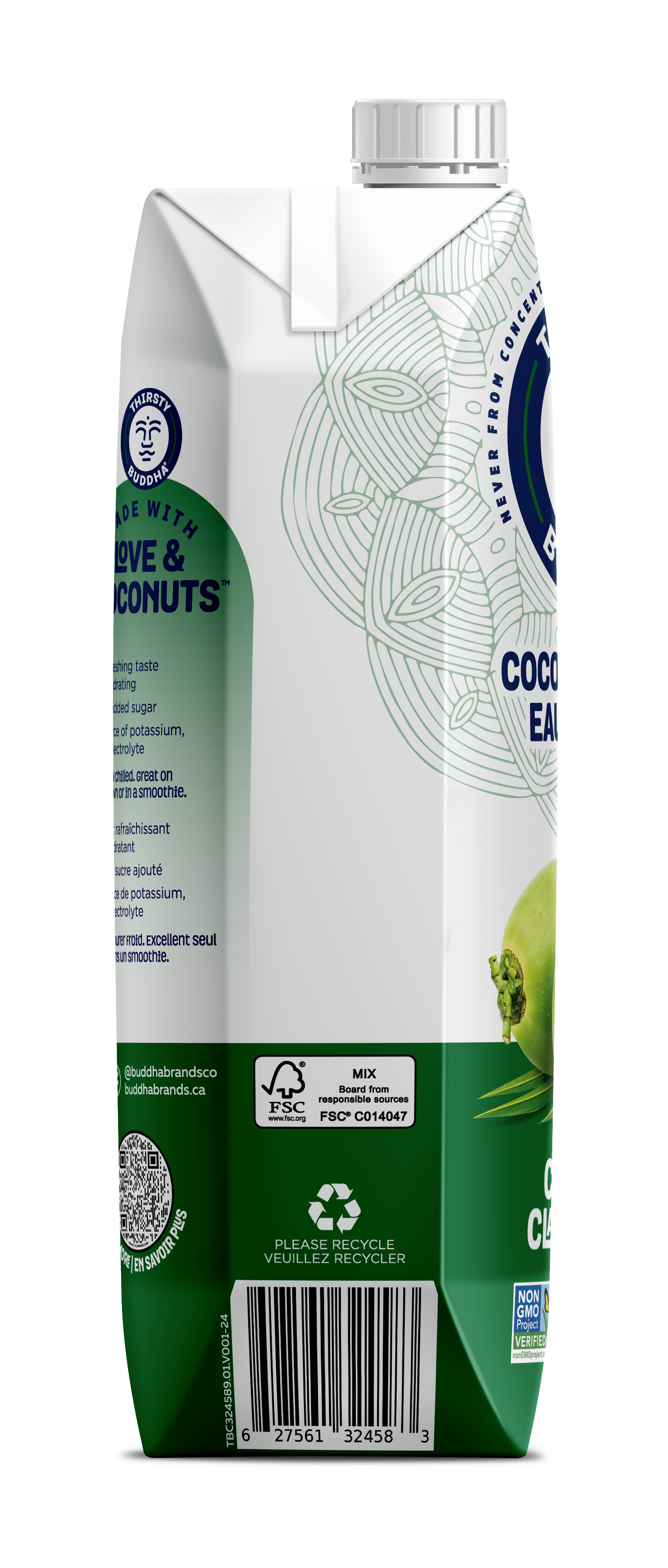 Thirsty Buddha Classic Coconut Water 1L