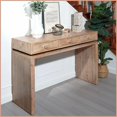 thumbnail image 2 of 47in Rustic Wood Coffee Table with 3 Drawers – Spacious Storage for Entryways & Living Rooms, Versatile Farmhouse/Modern Design, 2 of 15