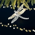 thumbnail image 4 of RuiJiao Gift Christmas Tree Decoration: Transparent Acrylic Snowflake Pendants, Crystal Angel Ornaments, 4 of 6