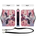 thumbnail image 4 of Kuiaobaty Cow Flower Print Bible Cover for Women Men PU Leather Bible Case Book Carrying Bag with Handle and Shoulder Strap, Portable Bible Tote Bag Scripture Organizer Pen Holder, M, 4 of 7