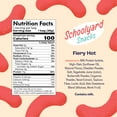 Schoolyard Snacks Low Carb MSF2 Keto Cheese Puffs Fiery Hot High