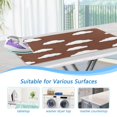 thumbnail image 5 of Ironing Mat Portable Ironing Blanket for Table Top Travel Ironing Pad for Washer Dryer 27.6" x 47.2" White Clouds, 5 of 6
