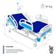 thumbnail image 2 of Cama Hospitalaria Electrica Porta Suero Colchon 3 posiciones, 2 of 8