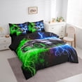thumbnail image 3 of Castle Fairy Sport Car Twin Bedding Sets for Adults,Speed Race Car Bedding Comforter Set, 3 of 8