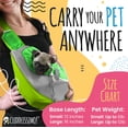 thumbnail image 2 of ¡Cuddlissimo! Portabebés para mascotas - Bolsa portabebés para perros y gatos pequeños - Seguro, cómodo, ajustable, 2 of 5