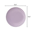 thumbnail image 5 of The Pioneer Woman Colette Stoneware Dinner Plate, Purple, 5 of 6