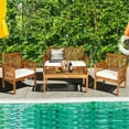 thumbnail image 2 of Acacia Wood Outdoor Furniture Set - Comfortable, Durable, and Versatile, 2 of 3