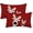 Red Two Deer, variant on Christmas Pillow Covers 18x18 Red Black Buffalo Plaid Decor Throw Pillows Case for Couch Xmas Winter Snowflake Deer Tree Decorative Cushion Cases for Sofa Bed Decorations Set of 2