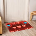 thumbnail image 6 of Valentine's Day Area Rugs: Polyester Non-Slip Kitchen Mat Office Rug - Machine Washable, 6 of 6