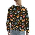 thumbnail image 7 of Cauagu Forest Animal Faces for Women's Hooded Sweatshirts Pullover Hoodie for Women Fall Workout Sweat Long Sleeve Preppy Sweatshirts-XX-Large, 7 of 7
