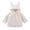 1-256White800, variant on CAIVO Girls Winter Coats Lined Hooded Jacket Kids Soft Warm Outerwear Zipper Front Windproof Toddler Coats For Baby Boys Girls Children Long Sleeve Soft Dailywear