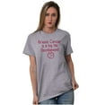 thumbnail image 3 of Breast Cancer is a Doodiehead Women's Graphic T Shirt Tees Brisco Brands S, 3 of 5