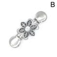 thumbnail image 6 of K-KED Vintage Women Sweater Collar Clip Clasp Shirt Dress Cinch Cardigan Clip Delicate Jewelry -G, 6 of 9