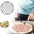 thumbnail image 4 of Russian Pelmeni Maker Machine, Metal Ravioli Maker, 37 Holes Handmade Dumpling Cutter, Mini Ravioli Press and Cutter Pelmeni Metal Mold for Pelmeni Meat Pasta, 4 of 8