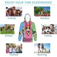 thumbnail image 6 of The Powerpuff Girls Youth Active Sweatshirt Printing Casual Pullover Hoodies Winter Fall Clothes Outerwear Small, 6 of 7