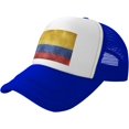 thumbnail image 1 of Flag of Colombia Mesh Back Trucker Cap Baseball Cap, 1 of 8