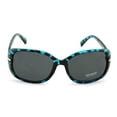 thumbnail image 3 of Women Leopard Print Sunglasses - Oversized Vintage Rectangular - 100% UVA and UVB, 3 of 4