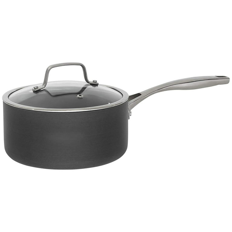 Bialetti 10 Ceramic Pro Non-Stick Hard Anodized Aluminum Frying Pan, Gray