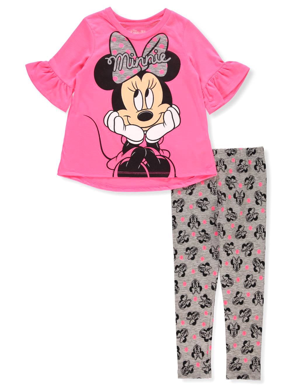 Disney Girls Minnie Mouse 2-Piece Legging Set