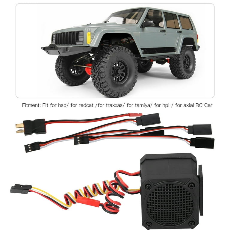 RC Crawler Engine Sound Simulator & Speaker For 1/10 Scale TRX4
