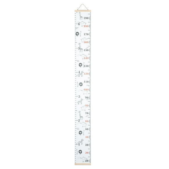 GOOHOCHY Tabla de medición de altura para pared, tabla de crecimiento para bebés, tabla de medición de altura para niños