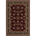 thumbnail image 2 of 7â€™ x 9â€™ Red and Black Ornamental Area Rug, 2 of 5
