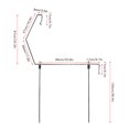 thumbnail image 4 of TFixol Estante sólido para acampar al aire libre, estante multifuncional para utensilios de cocina, acero plegable, 4 of 8
