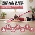 thumbnail image 3 of TAVIEW Yoga Strap for Stretching – Stretch Band with 12 Loops –Multi-Grip Pilates Hamstring Stretcher Belt – Physical Therapy Equipment for Best Flexibility,Green & Black, 3 of 5
