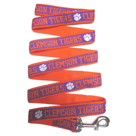 Pets First NCAA Clemson Tigers Leash for Dogs - Officially Licensed - 50  Teams - 3 Sizes