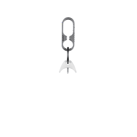Jura - Carabiner with Anchor for Apple AirPods and AirPods Pro - Titanium
