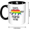 thumbnail image 3 of Pride Day Lgbt Gay Peace Love Coffee Mug Funny Novelty Ceramic Tea Cup Microwave Safe 11oz Office And Home Ideal Cup For Men Women, 3 of 8