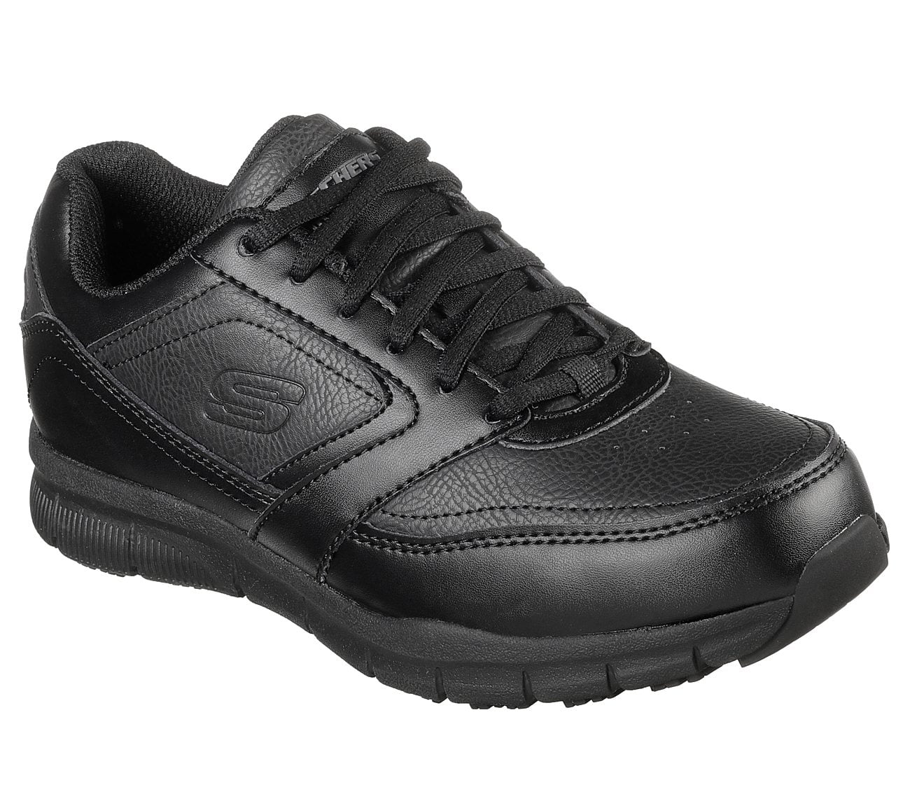 Skechers Work Women's Nampa - Wyola Slip Resistant Lace Up Work Shoes ...
