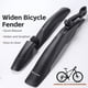 thumbnail image 2 of Guardabarros de bicicleta de liberación rápida de 26 a 29 pulgadas, universales y ajustables, 2 of 8