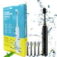 thumbnail image 1 of Fiudx Cepillo de Dientes Eléctrico, 4 Cabezales de Repuesto, 6 Modos de Limpieza, Temporizador Inteligente de 20 Velocidades, Resistencia Al Agua Ipx7, Limpieza Profunda, Carga Rápida, Batería de Lar, 1 of 6