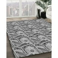 thumbnail image 3 of Ahgly Company Machine Washable Indoor Rectangle Transitional Gray Cloud Gray Area Rugs, 2' x 5', 3 of 7