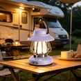 thumbnail image 5 of Portable USB-C Rechargeable Hanging Camping Lantern Outdoor Emergency Light Bedroom Ambient Night Light Home Decor Lamp, 5 of 6