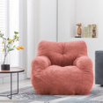 thumbnail image 3 of Hmlinktt Bean Bag Chair with Armrests Stuffed High-Density Foam, Lazy Sofa Comfy Chair BeanBag Chair for Adults in Living Room,Bedroom Reading, 3 of 7