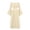 Beige, variant on Off Shoulder Bell Sleeve Renaissance Dress Women Cottage Peasant Pirate Dress