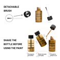 thumbnail image 4 of Pintura KAMENSKAYA Liquid Gold Leaf a base de alcohol 20 ml, 4 of 9