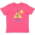 thumbnail image 3 of Inktastic Sailboat Girls Sailing Gift Youth T-Shirt, 3 of 5