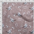 thumbnail image 4 of oneOone Rayon Dusty Gray Fabric Rooster Cock Craft Projects Decor Fabric Printed By The Yard 56 Inch Wide, 4 of 4