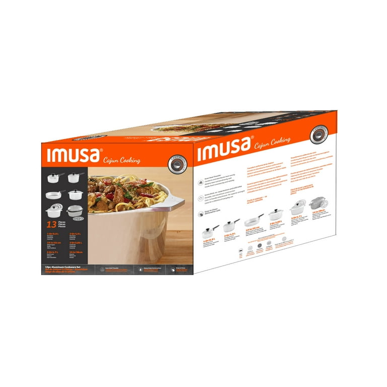 IMUSA Aluminum Cajun Classic Oval Covered Roaster, 15 in - Food 4 Less