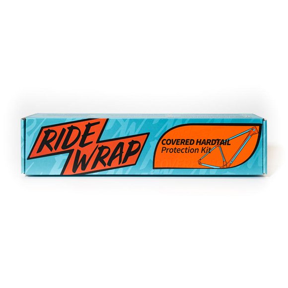 RideWrap, Covered Hardtail MTB, Protective Wrap, Matte Clear