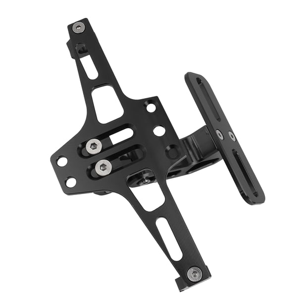 Soporte Universal Para Matrícula De Motocicleta, Soporte Para Matrícula De Motocicleta, Soporte Ajustable Para Matrícula De Motocicleta De aleación De Aluminio CNC